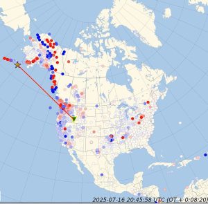 Although massive earthquakes are felt most intensely near the epicenter, their power can send out energy which ripples through the ocean and the Earth's crust for thousands of miles