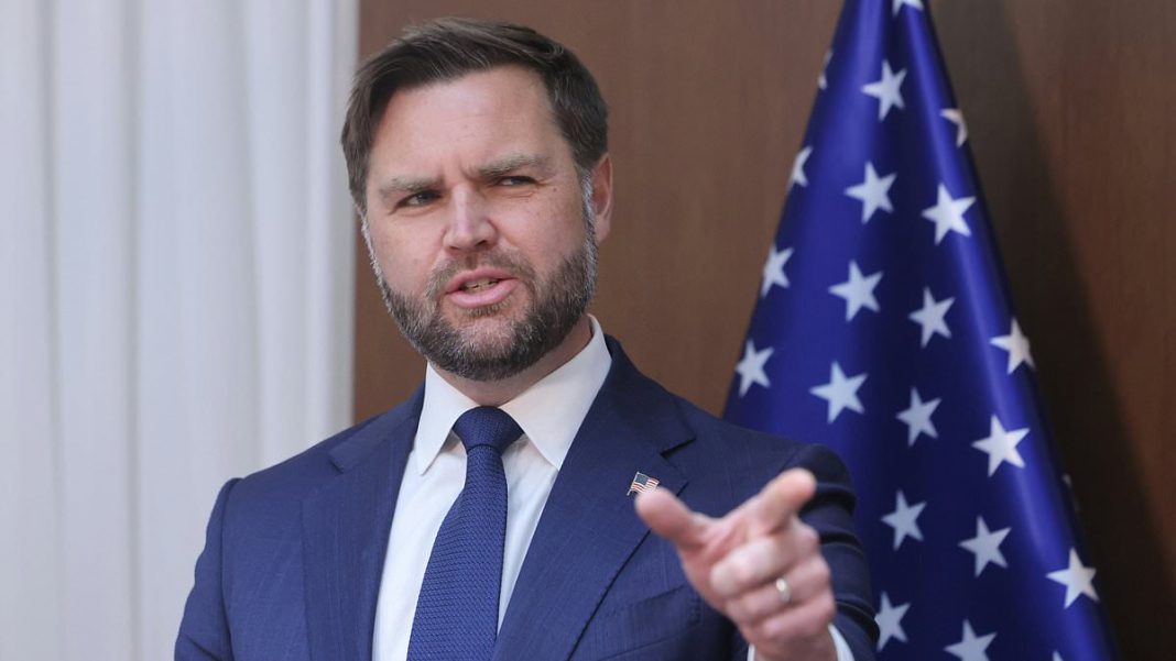 Vice President JD Vance (Pictured) said this week that he intends to examine the secret files linked to UFO and extraterrestrial encounters