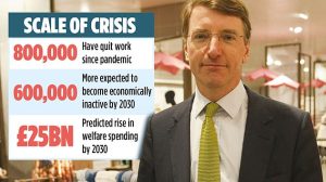 Get well soon: Charlie Mayfield will highlight the damaging effect on individuals, as well as the economy