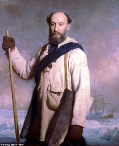 George Nares set out aboard HMS Discovery and HMS Alert from Portsmouth on May 29, 1875, with a hold full of Allsopp's Arctic Ale