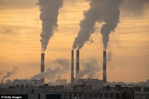 Climate advocates have targeted carbon emissions as a leading cause of global warming, but Lindzen said carbon dioxide actually helps plant life (Stock Image)