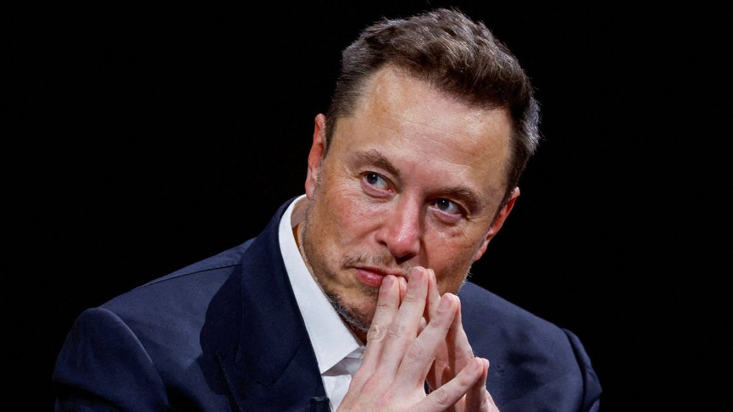 Pay deal: Tesla boss Elon Musk (pictured) is pushing for a pay deal that would see him awarded $1trillion if he hits targets