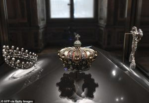 This comes after a brazen daylight heist saw thieves smash through cabinets at the Louvre and make away with $102 million (£76 million) of France's crown jewels