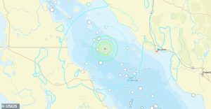 The US Geological Survey (USGS) recorded the quake 47 miles from Santa RosalÃa at 7:04am ET