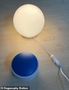 The Dogosophy Button can activate any device that takes power from the mains including lights, fans, and other appliances
