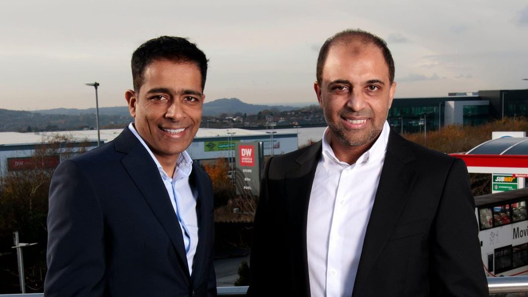 Out of their depth: Asda's struggling owners Mohsin, left, and Zuber Issa