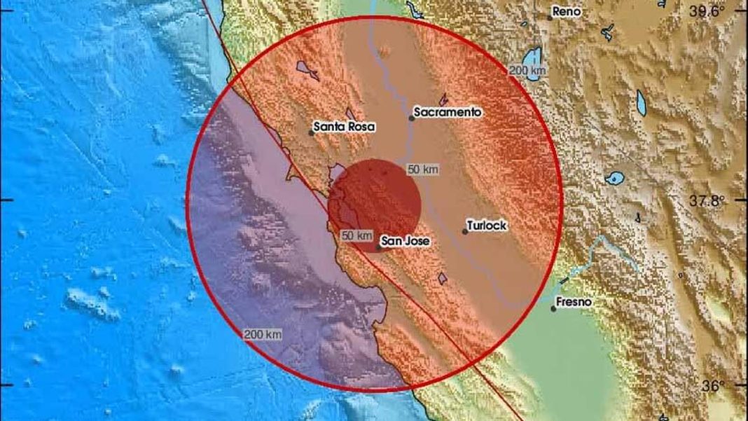 An earthquake swarm has continued to rock California's Central Coast since Tuesday's major quake near the town of Templeton