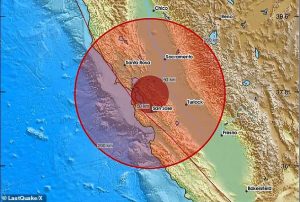 An earthquake hit California on Tuesday, sending shockwaves up and down the coast