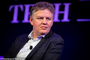 By 9:42am the Cloudflare said a 'fix' had been 'implemented' and by 12:44pm the service was fully restored (Pictured: Matthew Prince, co-founder and chief executive officer of Cloudflare Inc, on Oct. 21, 2019)