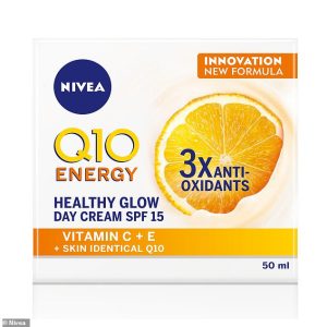 Q10 is already used in a range of cosmetic products, including this day cream from Nivea. It is an antioxidant that plays a crucial role in maintaining healthy, youthful-looking skin