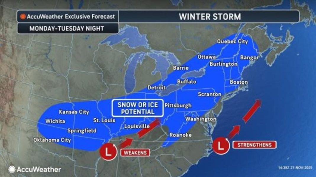 Millions of Americans are in the path of a winter storm this weekend