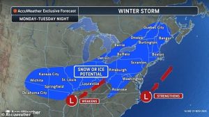 Millions of Americans are in the path of a winter storm this weekend