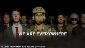 The chilling tagline of the video is 'We are everywhere'