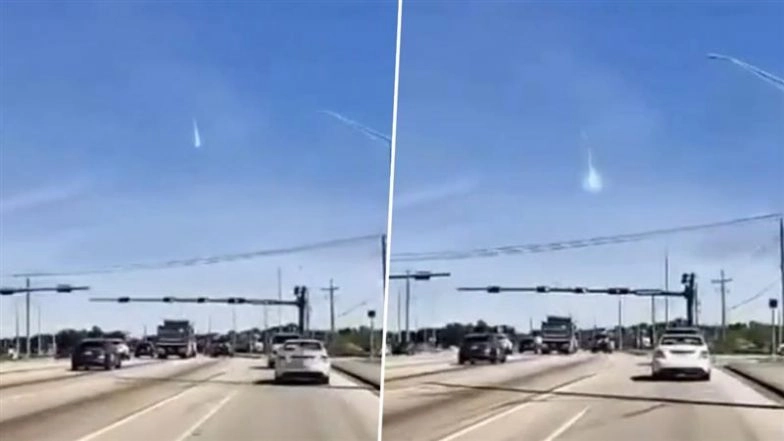 Bright Fireball Streaks Across Florida (Photo Credits: X/@MattDevittWX)