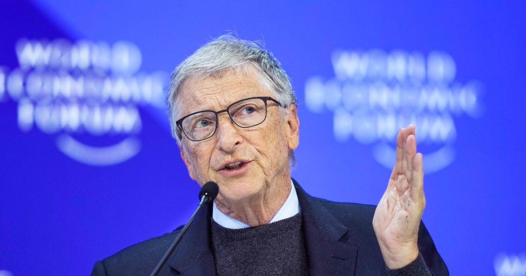 Bill Gates in Davos, Switzerland, in 2024.