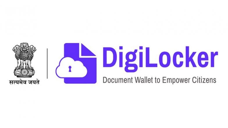 DigiLocker Logo (Photo Credits: Official Website)
