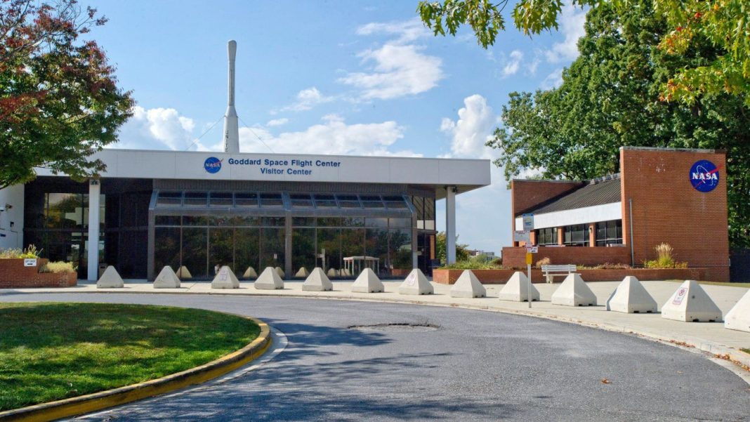 The Goddard Space Flight Center is seen in Greenbelt, Maryland, on October 1, 2013.