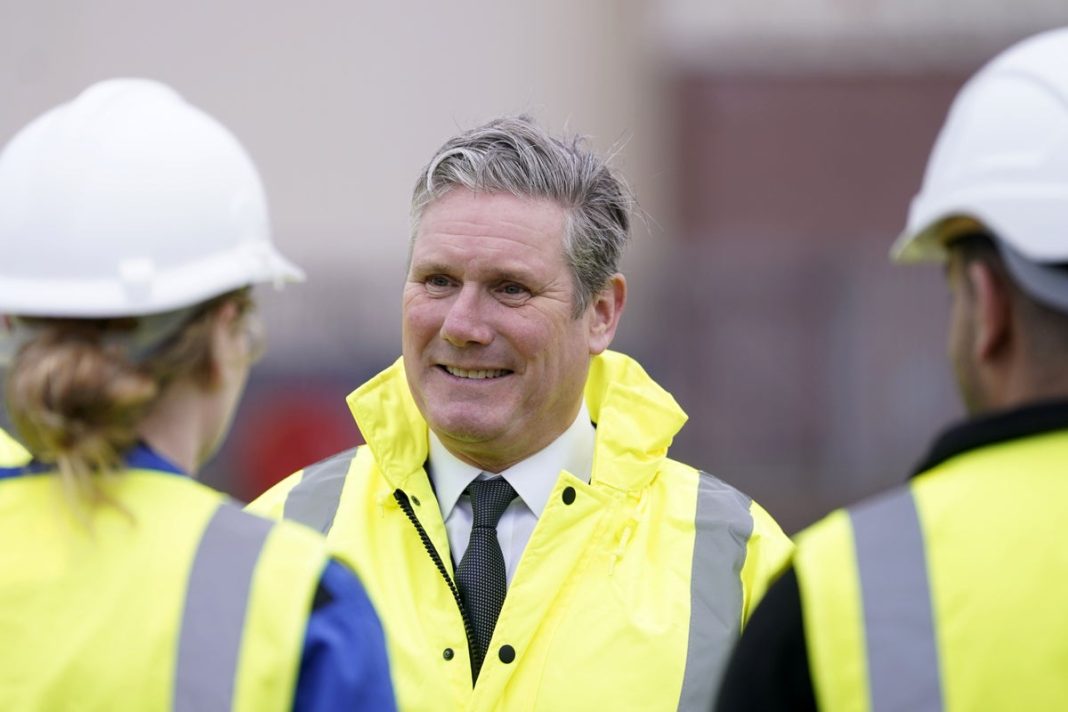 Sir Keir Starmer described the SNP as ‘knackered’ (Danny Lawson/PA) (PA Archive)