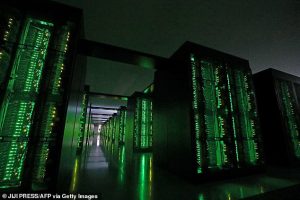 It is the product of Supercomputer Fugaku (pictured), one of the fastest supercomputers in the world built with the backing of the Japanese government