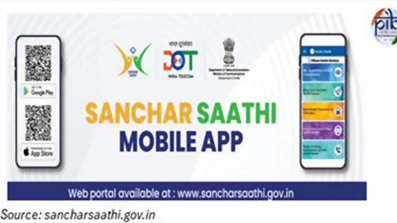 Sanchar Saathi App (Photo Credits: pib.gov.in)