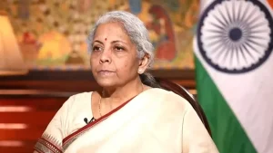 Union Finance Minister Nirmala Sitharaman - null