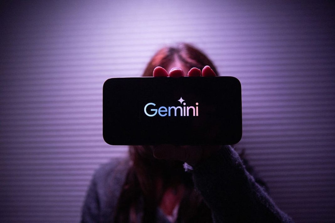 A phone displaying Google s Gemini artificial intelligence logo in Brittany, France on 7 June 2025 (Hans Lucas/AFP via Getty Images)