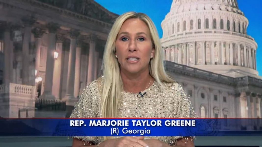 Marjorie Taylor Greene's bill to end H-1B. (X)