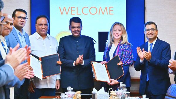 Maharashtra CM Devendra Fadnavis announced partnership with Starlink on Wednesday