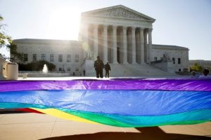 The Supreme Court’s 2022, ruling that overturned the landmark 1973 Roe v. Wade raised the hopes of many conservatives that the court would consider reversing the same-sex marriage right as well. (Photo: Reuters)