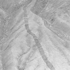 An aerial photograph of Monte Sierpe taken by Robert Shippee and published by the National Geographic Society in 1933