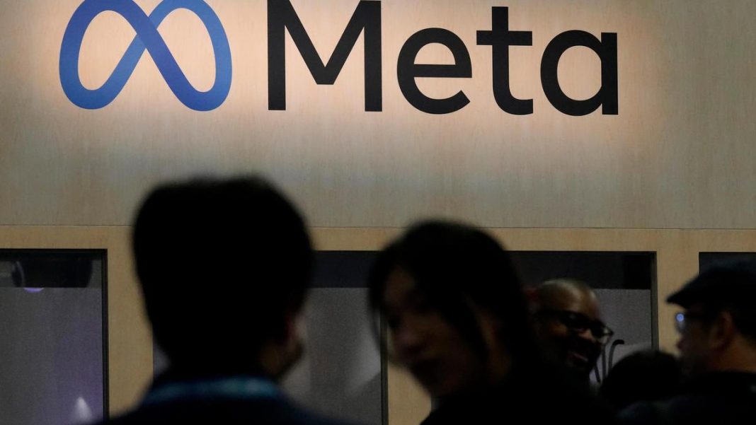 File photo of Meta’s logo. | Photo Credit: AP