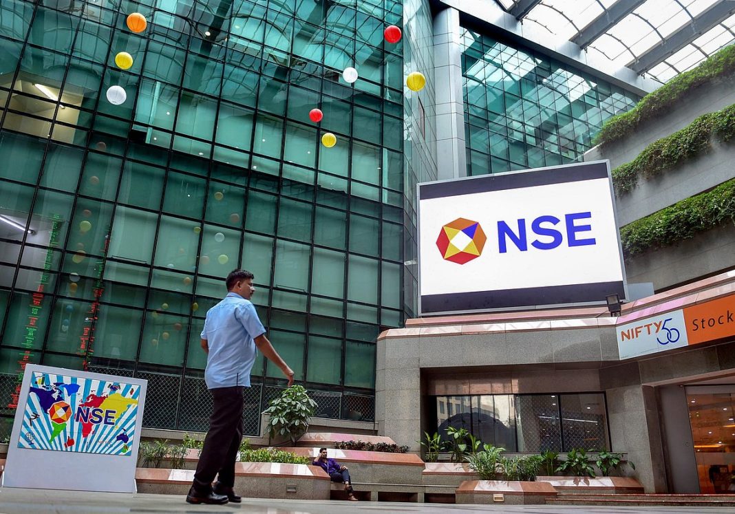 A view of the National Stock Exchange (NSE) premises in Mumbai.
