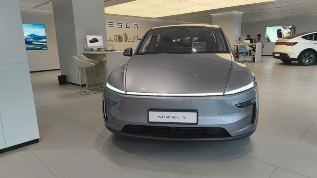Tesla launches its first all-in-one Tesla Center in Gurugram with sales, service and charging under one roof (Image: Express Drives)
