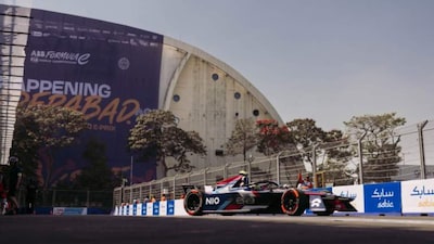 The Hyderabad E-Grand Prix back in 2023 (X)