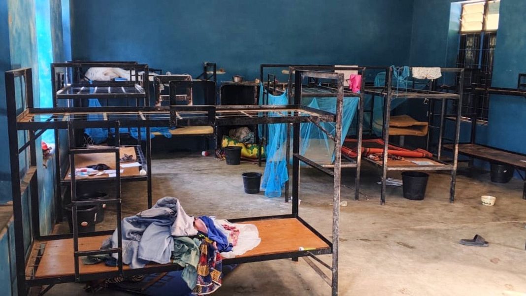 This photo released by the Christian Association of Nigeria shows the dormitories of St. Mary's Catholic Primary and Secondary School after gunmen abducted children and staff in Papiri community in Nigeria, Friday, Nov. 21, 2025. (AP)