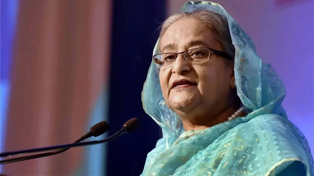 Former Bangladesh Prime Minister Sheikh Hasina