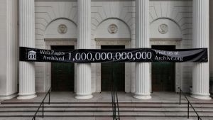The Internet Archive recently celebrated saving more than one trillion web pages.