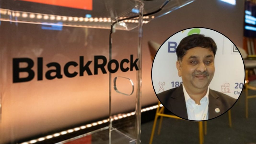 Inset: Bankim Brahmbhatt | X/@Bankai_Group and @BlackRock