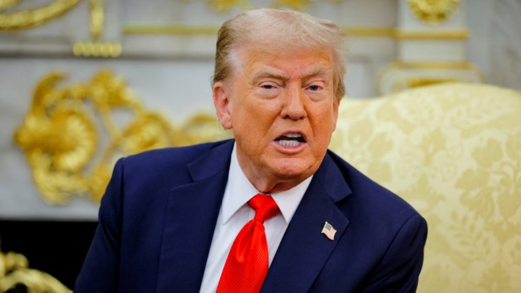 Trump made the remarks during the swearing-in ceremony of Sergio Gor as the Ambassador to India.