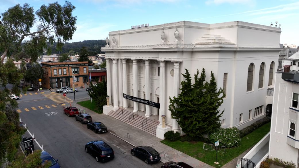 The Internet Archive's headquarters is in an old Christian Scientist Church, where where the hum of servers saving web history has replaced the sound of sermons.