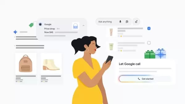 Google has announced a wide set of artificial intelligence and agentic features designed to simplify online and in-store shopping ahead of the shopping season.