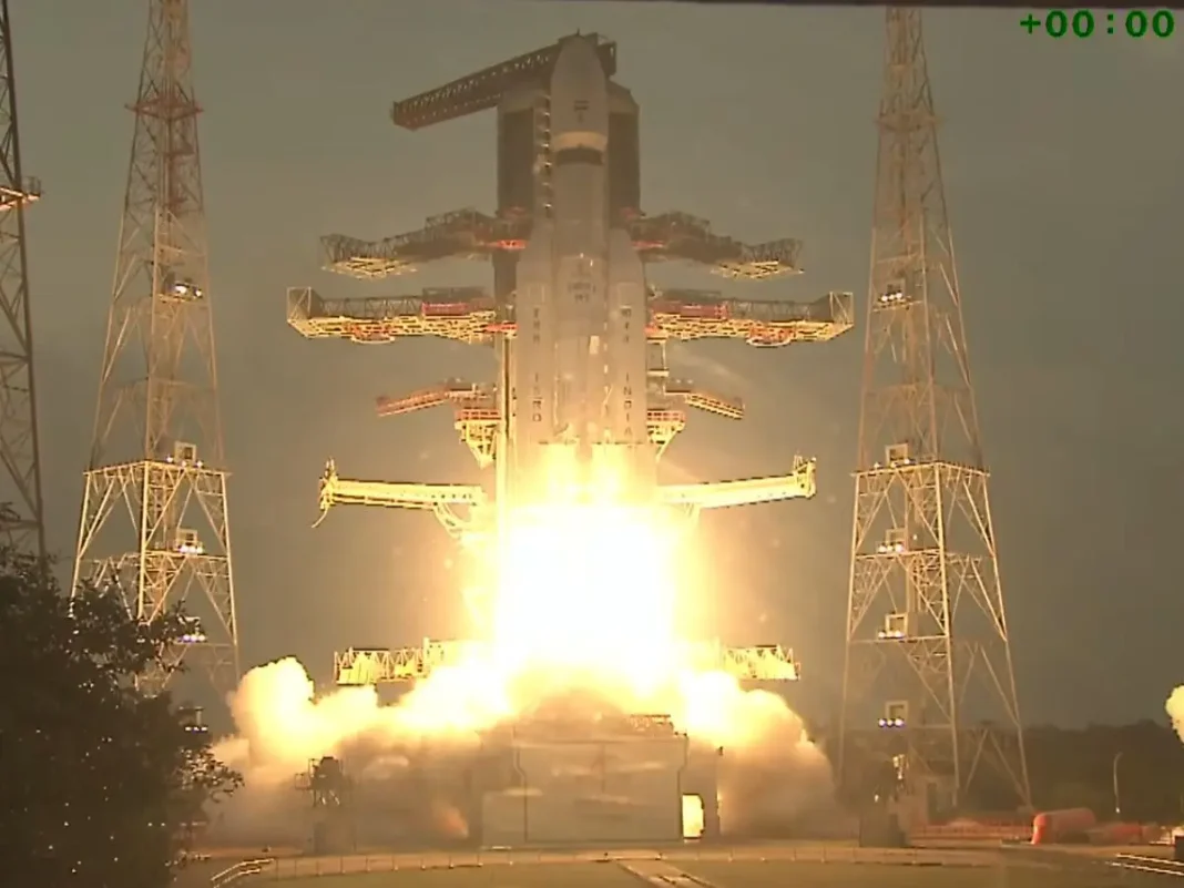 Liftoff! ISRO launches India’s heaviest satellite CMS-03 aboard ‘Bahubali’ rocket
