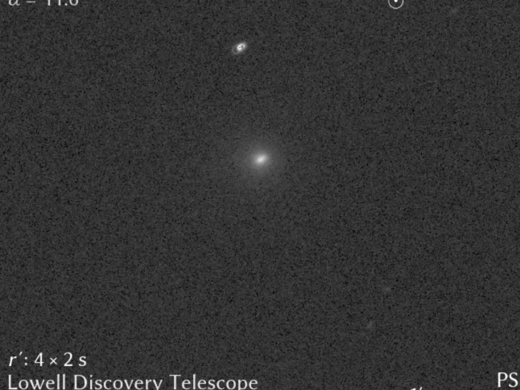 3I/ATLAS new image after Sun encounter