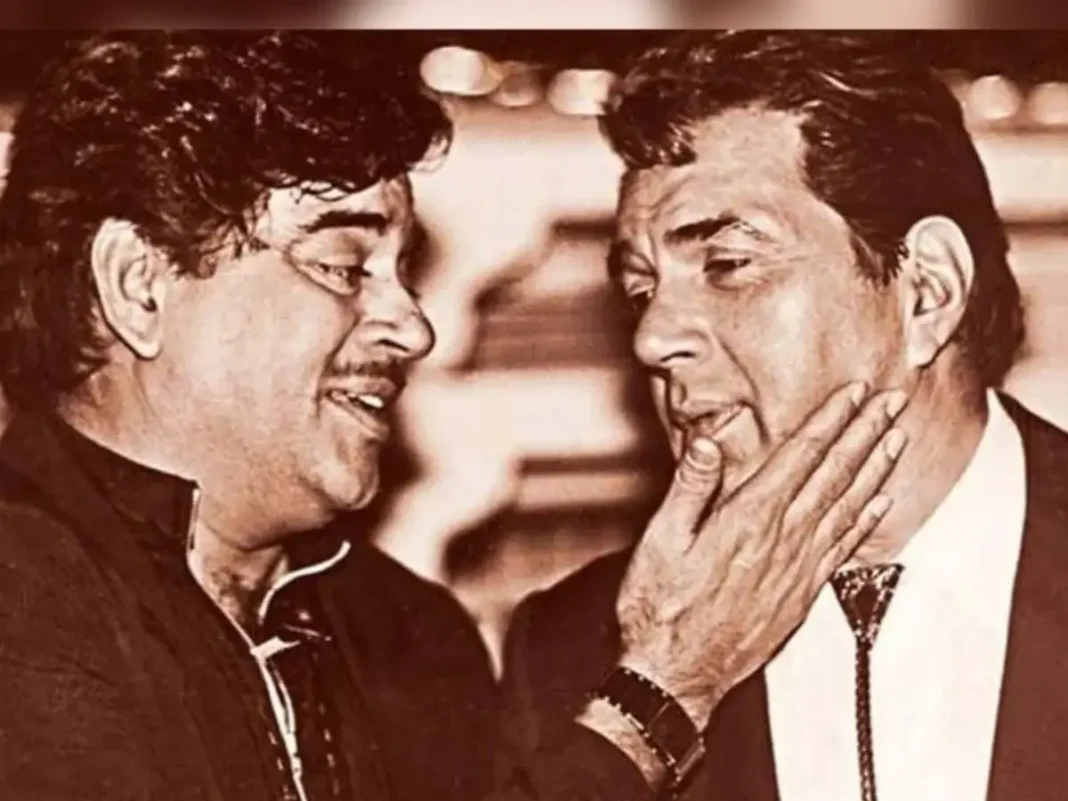 Shatrughan Sinha and Dharmendra