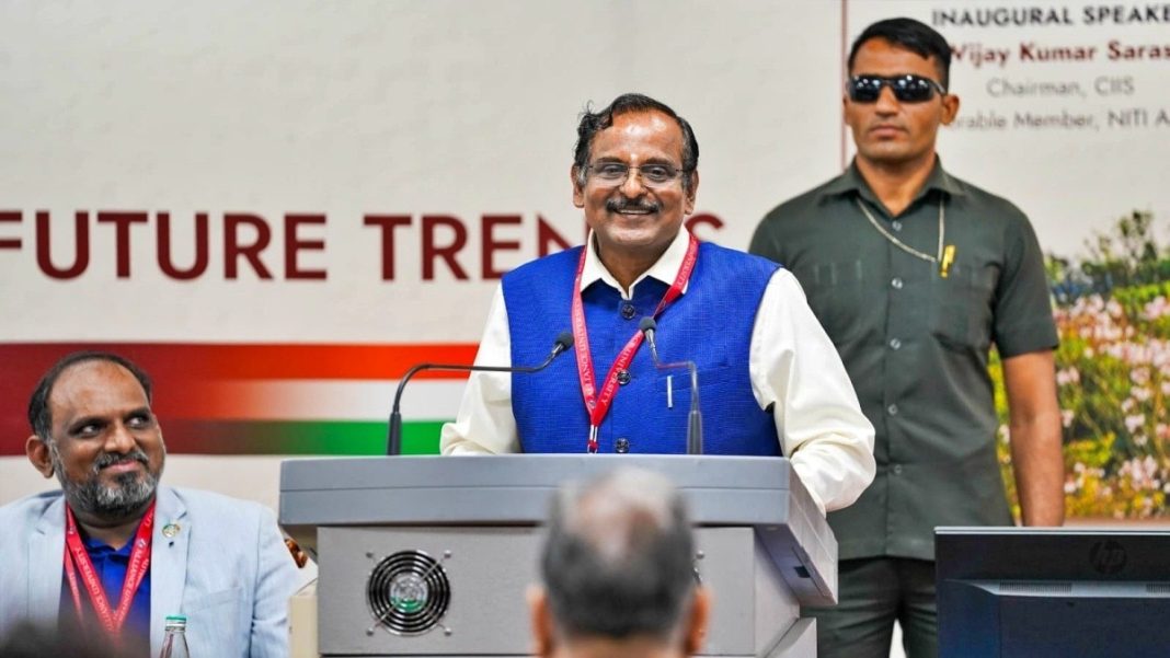 Isro chief V Narayanan during a workshop on hydrogen. (Photo: Alliance University)