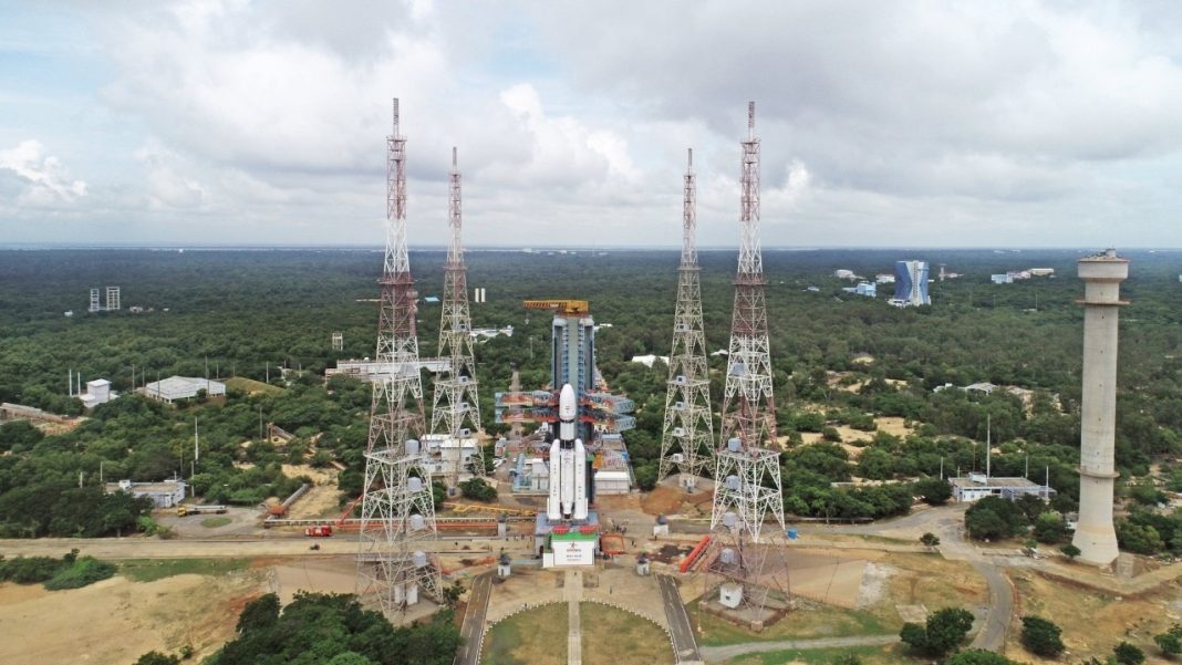 Isro launches LVM3-M5/CMS-03 Mission, in Sriharikota. (Image: @isro/X)