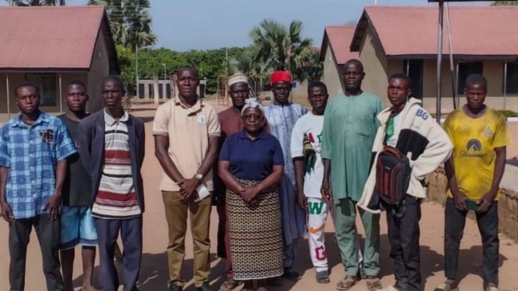Gunmen attacked a Catholic boarding school in a western region of Nigeria and abducted more than 200 schoolchildren. (AP Photo)