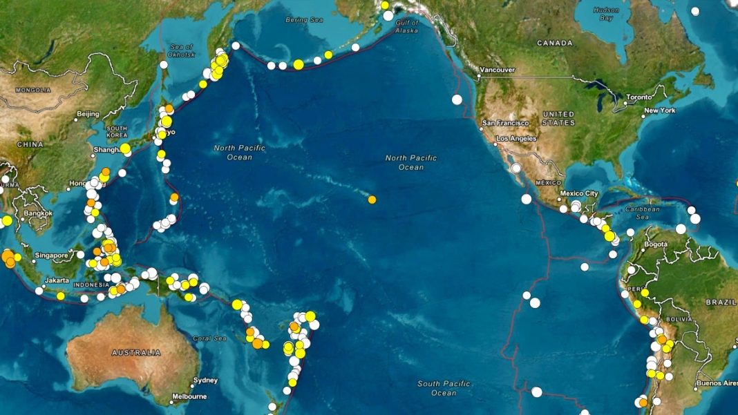 Ring of Fire buzzing with earthquakes. (Photo: USGS)