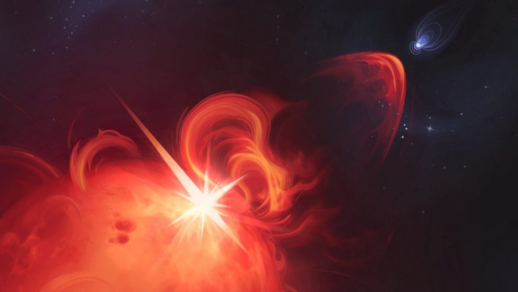 CMEs are colossal expulsions of plasma and magnetic fields from a star’s surface. (Photo: ESA)