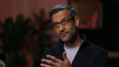 Sundar Pichai (Image credit: BBC interview/ Youtube)